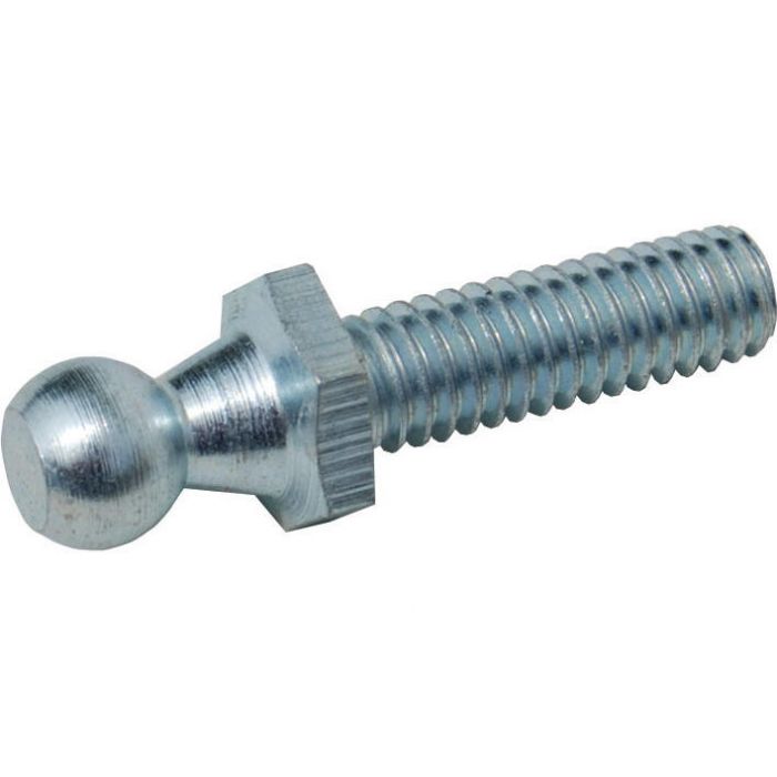 Taylor Made Products 1893 Zinc Plated Gas Lift Hardware, 10MM Ball Stud Long Thread