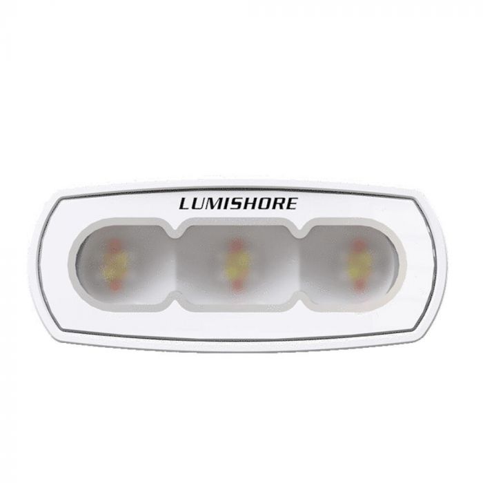 Lumishore 010-04459-00 LUX 4" Flood Light White Housing