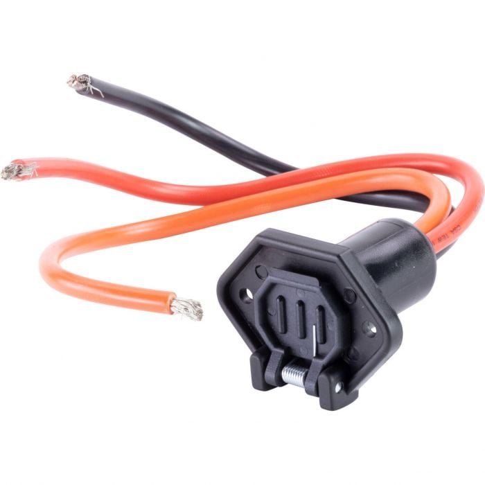 Sierra WH10540-1 Male Boat SideTrolling Motor Plug 8Ga 24V 3 Wire
