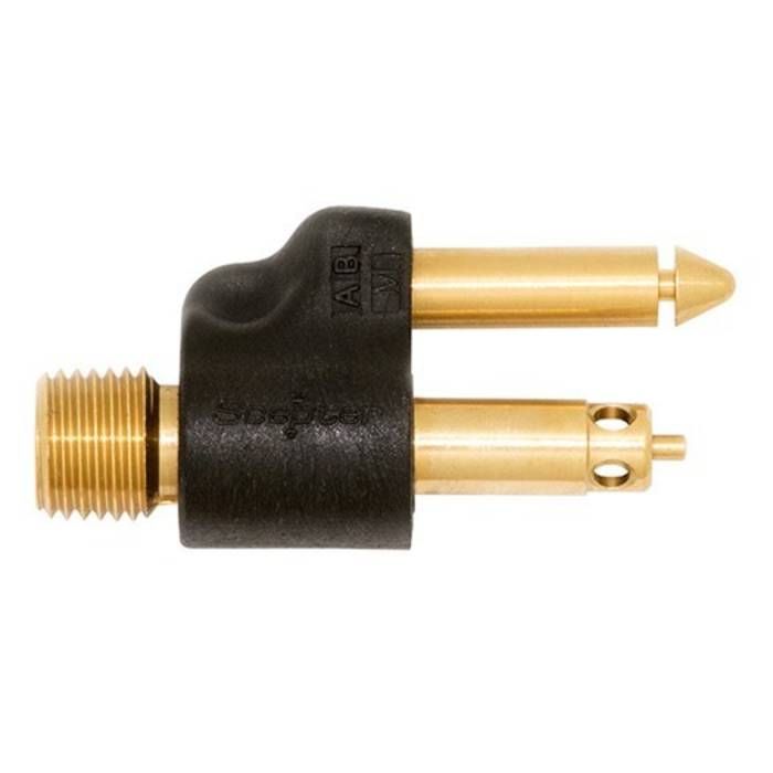 Scepter 5837 Fuel Fitting-Tank Mercury Clip Type