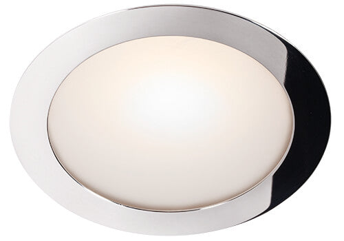 BCM Malibu 75 Polished Stainless Steel 2W | Spring Mount, 3000K, 8-32V, IP66