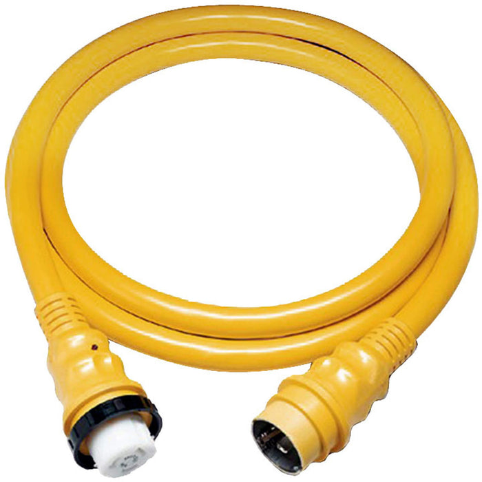 Marinco 6153SPP-25 50 Amp 125V Standard ShorePower Cordset, Yellow