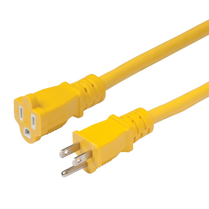 Marinco 151225 15A Heavy Duty, Marine Grade Extension Cord, 25'