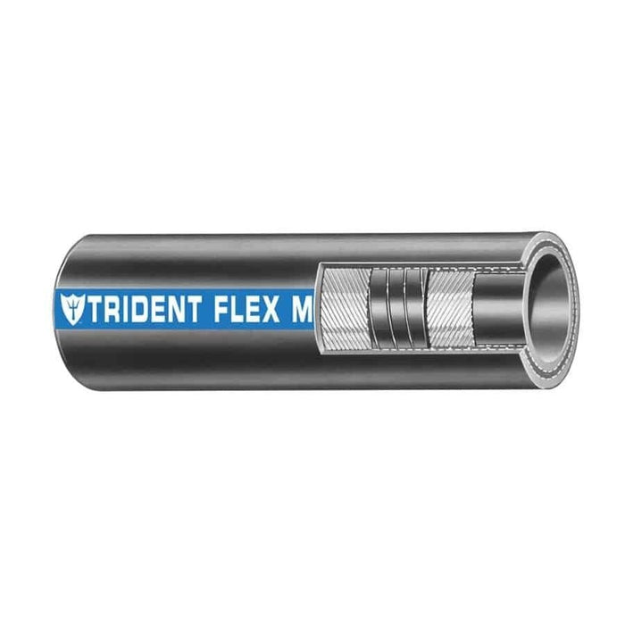 Trident Marine 100-0786 100 Series Flex Wet Exhaust & Water Hose 7/8" By the Ft
