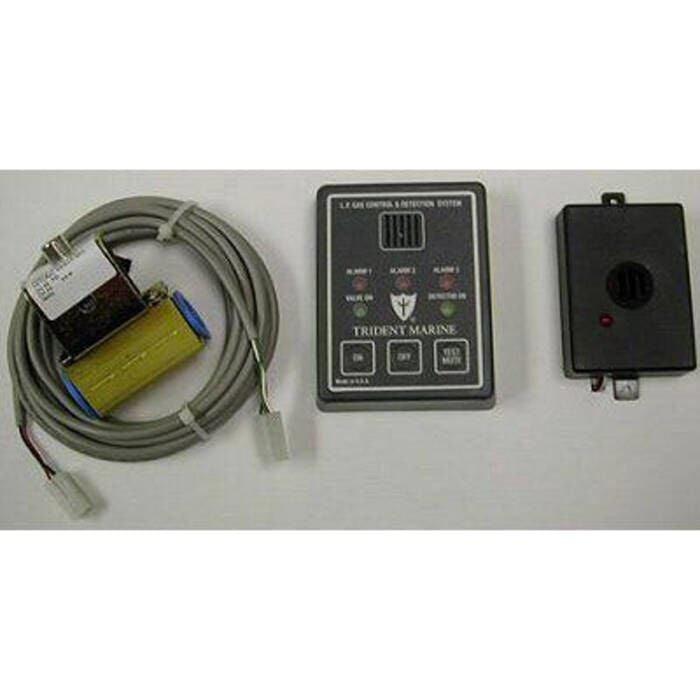 Trident Marine 1300-7761-KIT Trident LPG 12V Control & Detection System w/ 10', Connect Cable