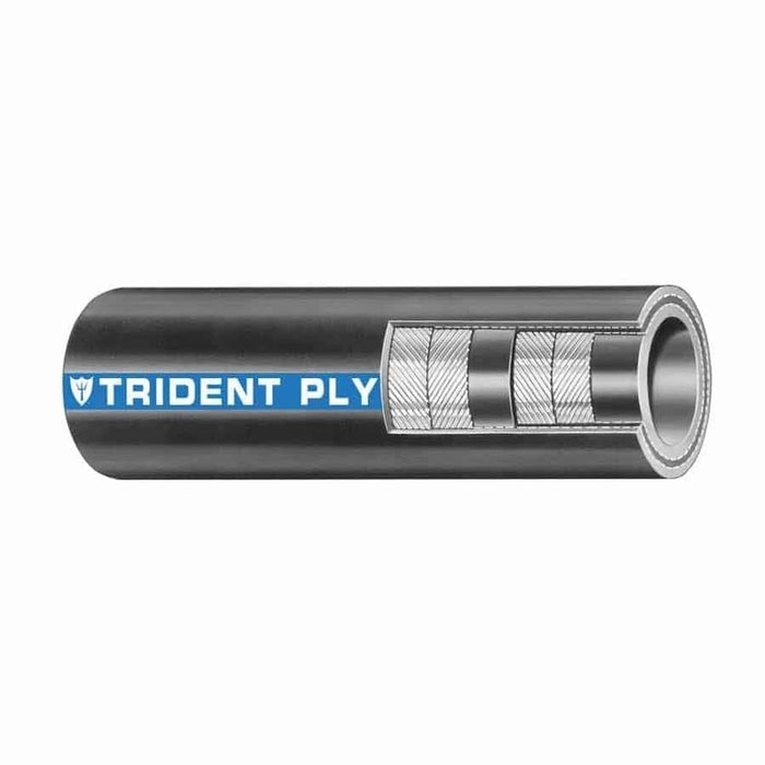 Trident Ply Softwall Exhaust Hose, 8" x 12.5'