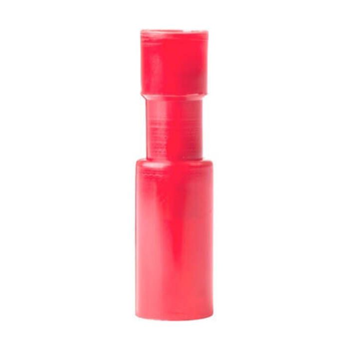 Ancor 230709 Marine Grade Nylon Snap Plugs, Female, 22-18 Wire, Red, 4/Pk