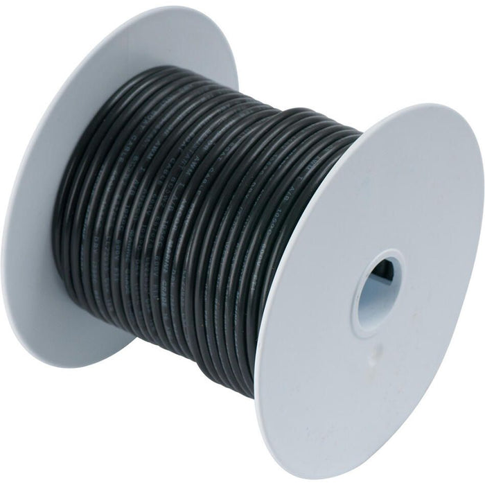 Ancor 104025 Marine Grade Tinned Copper Primary Wire, #14 AWG, 250', Black