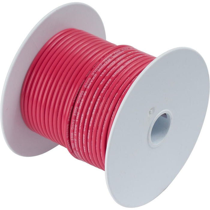 Ancor 104825 Marine Grade Tinned Copper Primary Wire, #14 AWG, 250', Red