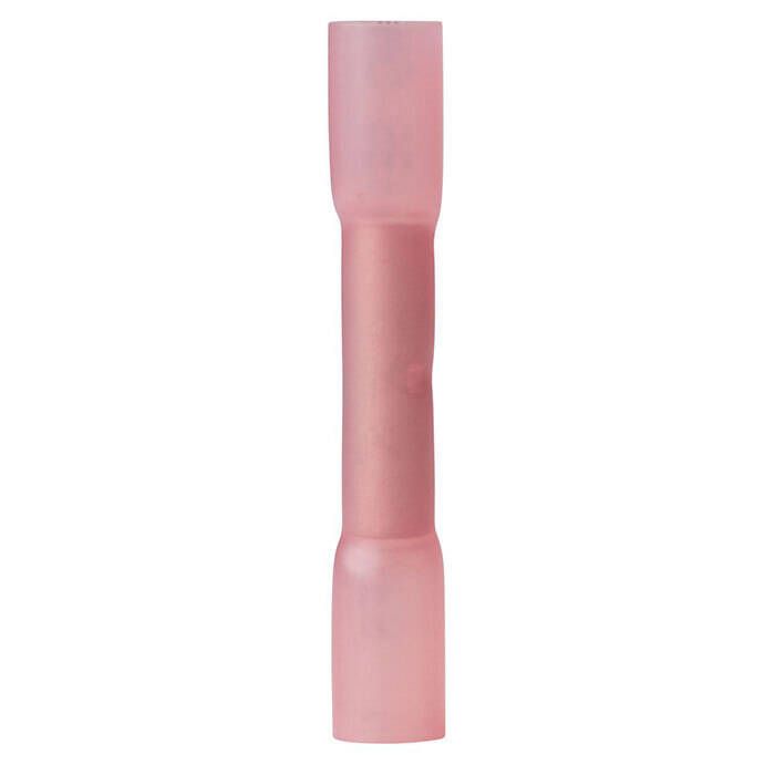 Ancor 309003 Heat Shrink Butt Connectors, #22-18 Red, 3/pk