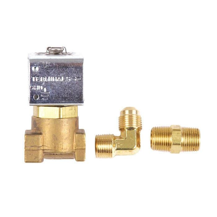 Trident Marine 1300-7708.2-KIT 1/4 B Solenoid + Fitting 12V