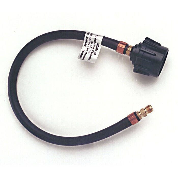 Trident Marine 1014-1415-20 Trident High Pressure 20" LPG Pigtail Hose & Quick, Closing Coupling