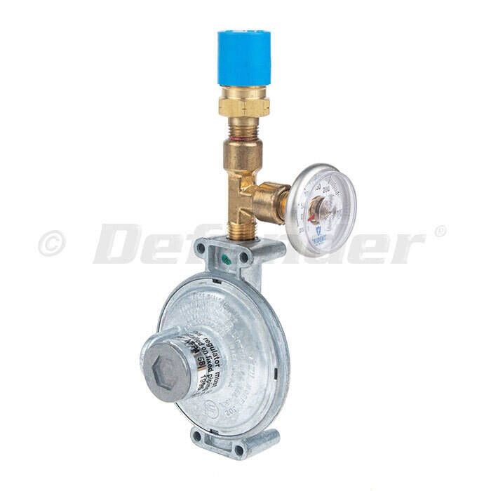 Trident Marine 1200-1411 LPG Tank Mount Single Stage Regulator