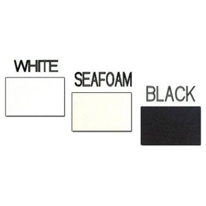 King 2427WW34 Starboard 24" x 27" x 3/4" White/White