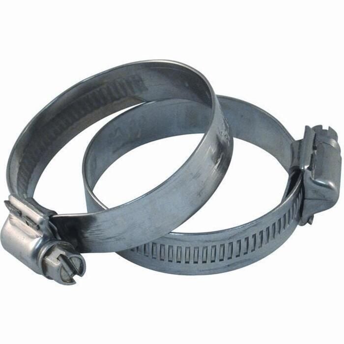 Trident Marine Non-Perforated Worm Gear Hose Clamp - 3/8" - 7/8" - 1 1/4" - 10-Pack