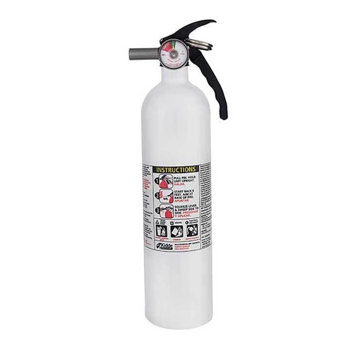 Kidde 466628MTL Mariner White 10 BC w/Gauge