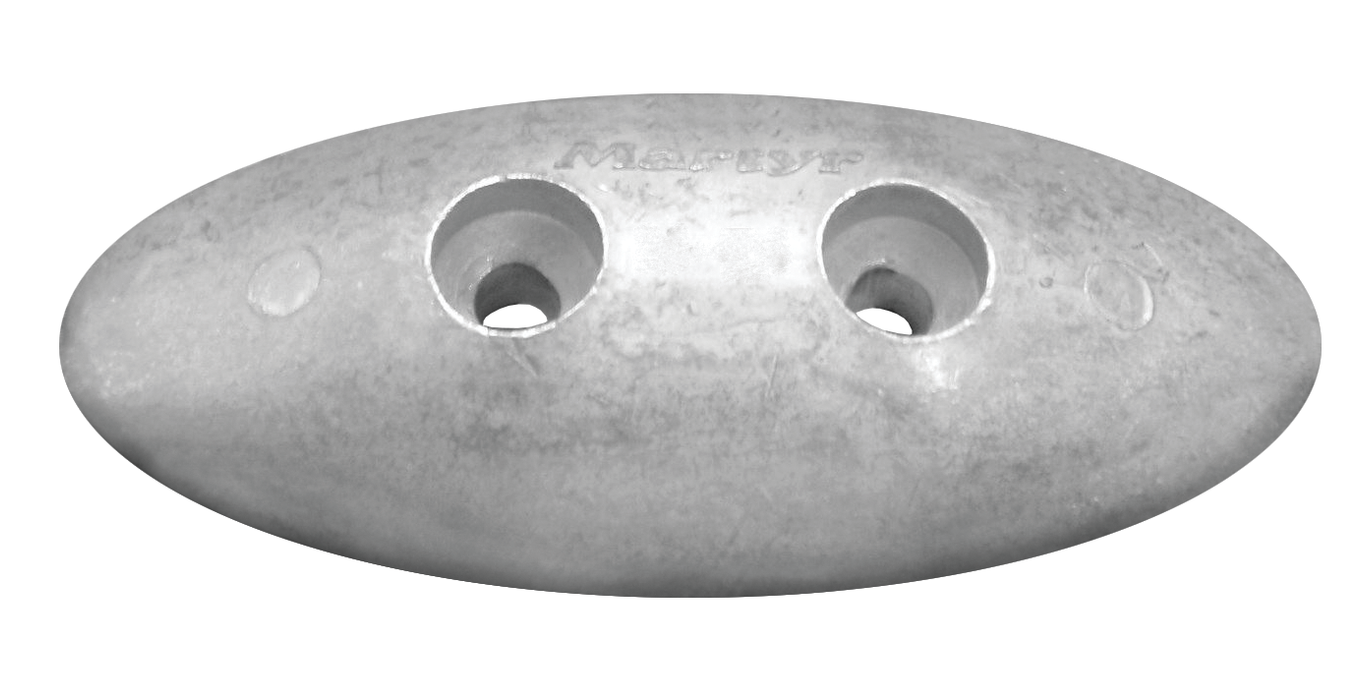 Martyr CMM24A Aluminum Hull Anode, .7" x 1.92" x 4.36"