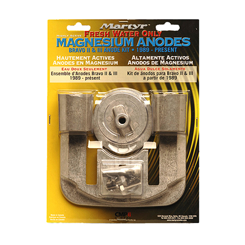 Martyr CMBRAVO23KITM Mercruiser II & III Anode Kit Magnesium