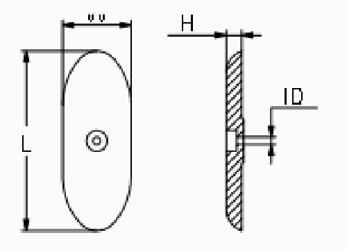 Martyr CMMZ404A Aluminum Hull Anode, 3.375" x 8.8"