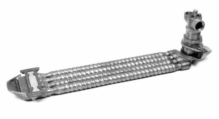Martyr CMKK2Z Walter Keel Anode, Zinc, 3-1/4" L x 3-1/4" W x 1-1/8" H