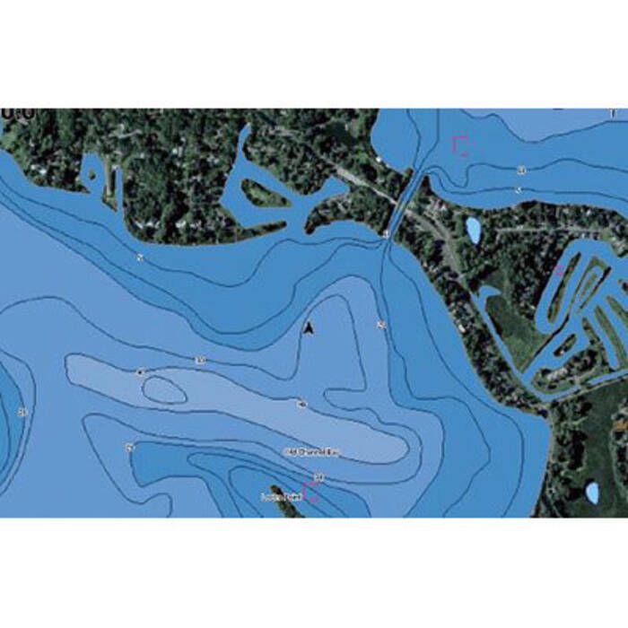 C-MAP M-NA-D075-MS 4D Lakes NA-D075 South Central