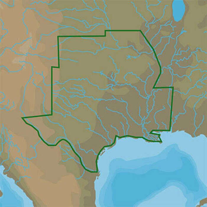 C-MAP M-NA-D075-MS 4D Lakes NA-D075 South Central
