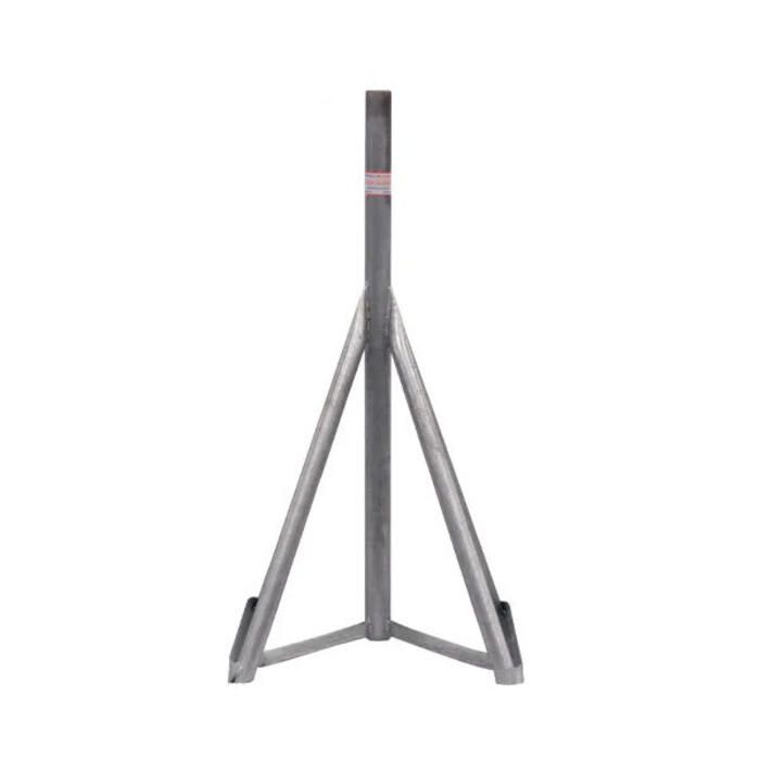 Brownell MB0GBASE Galvanized Motorboat Stand Base Only 41"-58"