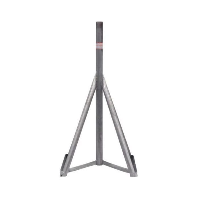 Brownell MB1GBASE Galvanized Motorboat Stand Base Only 33"-50"
