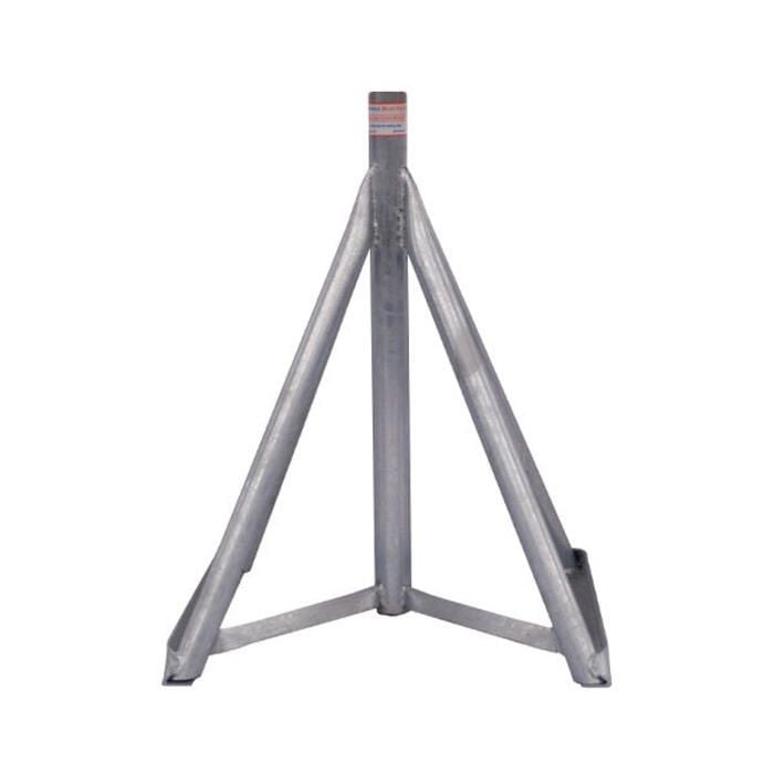 Brownell MB2GBASE Galvanized Motorboat Stand Base Only 28"-46"