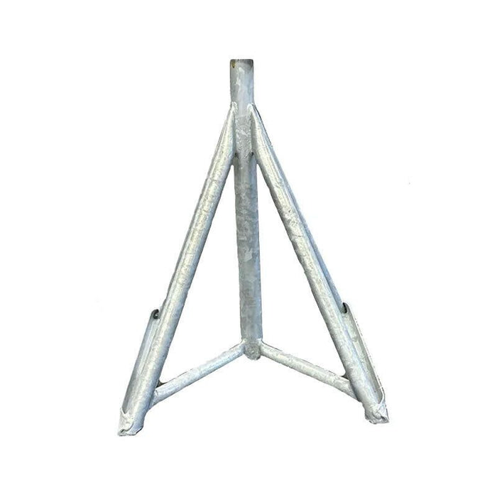 Brownell MB3GBASE Galvanized Motorboat Stand Base Only 25"-38"