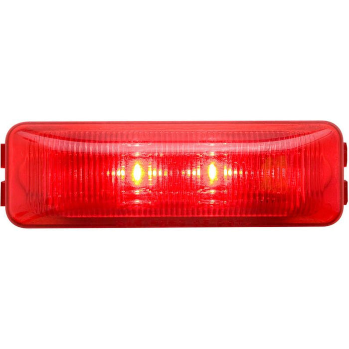 Optronics MCL61RBP Fleet Count LED Thin Marker Light, Red