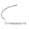 Mercury 32-864588 Power Trim Hose for R, MR, Alpha One & Bravo I, II, Iii, X, XR & XZ