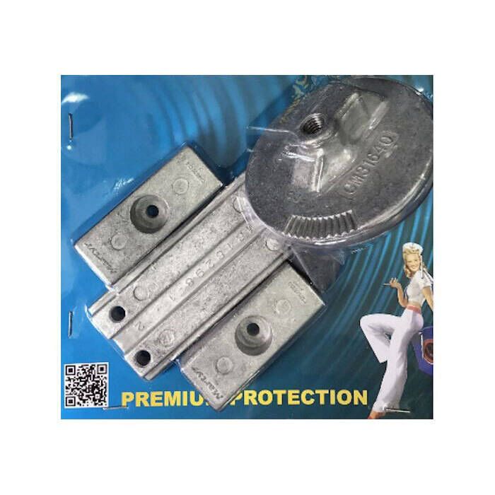 Martyr CMM75115KITM Magnesium Anode Kit For Mercury 75-80-90-100-115HP Engines