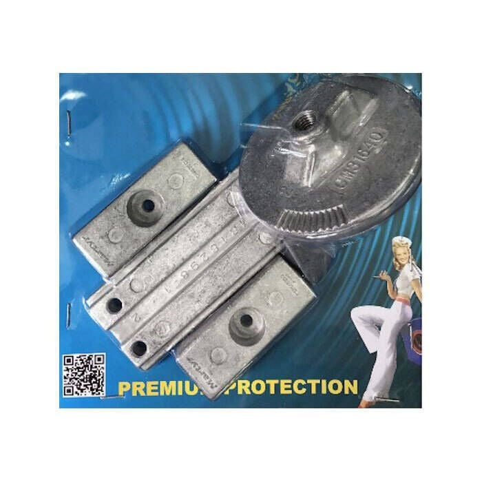 Martyr CMM75115KITZ Zinc Anode Kit For Mercury 75-80-90-100-115HP Engines