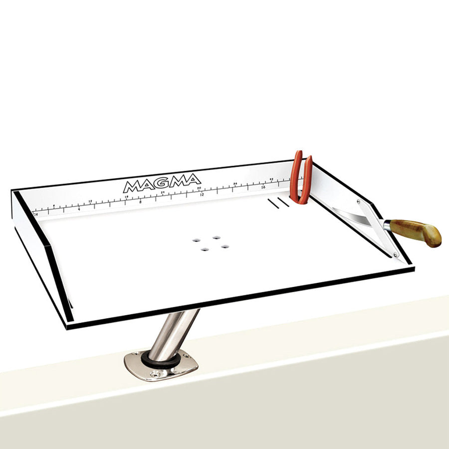 Table Magma Bait/Fillet Mate avec support LeveLock