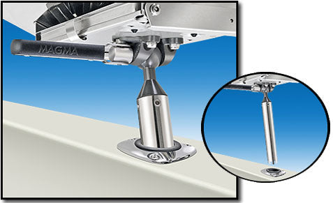 magma levelock all angle adjustable fish rod holder mount Magma LeveLock All-Angle Adjustable Fish Rod Holder Mount
