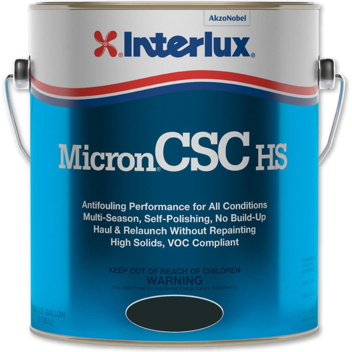 International Paint YBC583/1 Micron CSC HS Bottom Paint, Black, Gal.