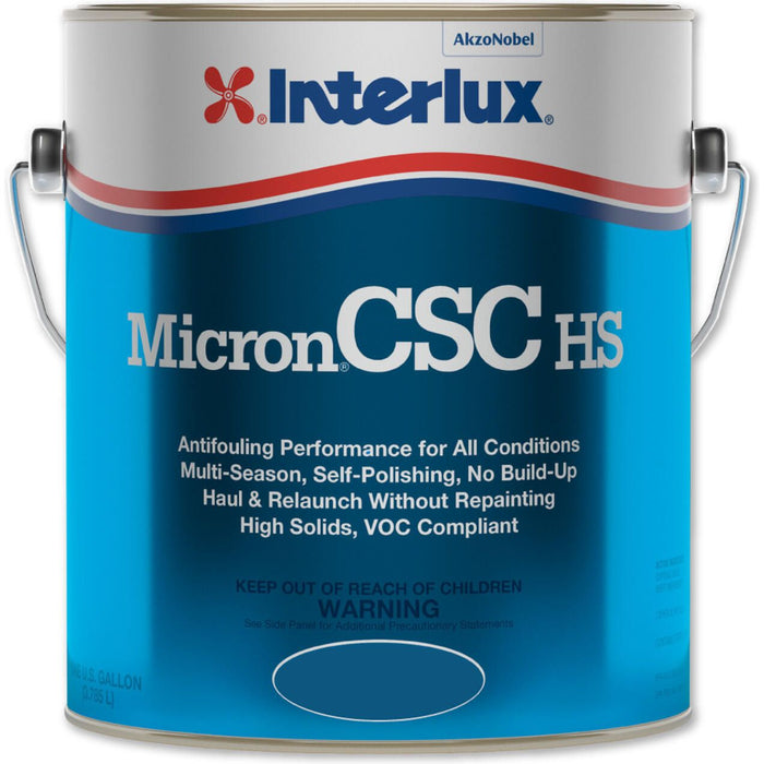International Paint YBC580/1 Micron CSC HS Bottom Paint, Blue, Gal.