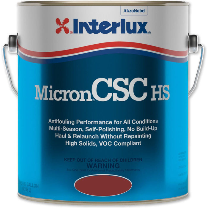 International Paint YBC582/1 Micron CSC HS Bottom Paint, Red, Gal.