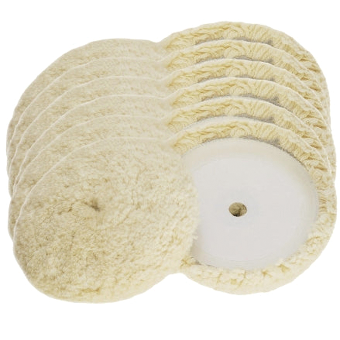 Mirka MPADTW-3 Twisted Wool Polishing Pad, 3" x 1"