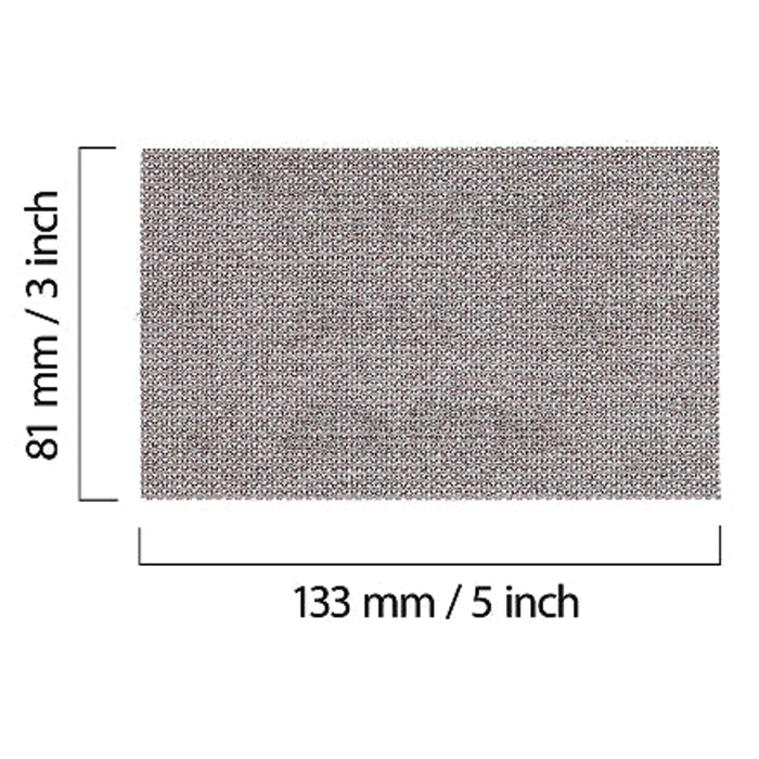 Mirka 9A-178-080 Abranet 3 X 5" Net Grip Sheet", 80 Grade, 50/pk