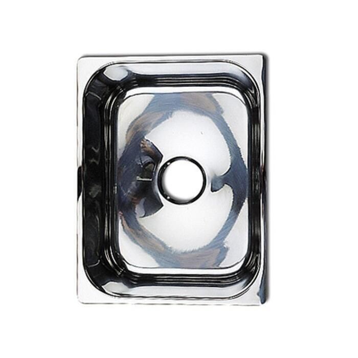 Scandvik 10218 Rectangular Stainless Steel Mirror Finish Sink