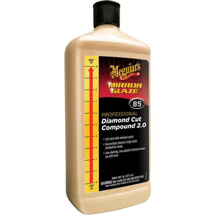 Meguiars M8532 Meguiar's Mirror Glaze Diamond Compound Cut, Qt.