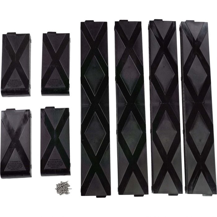 Tie Down Engineering 86295 Modular Bunk Glide On's Black