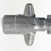 Connecteur de conduite de carburant Moeller Mercury 1/4" NPT 90 degrés