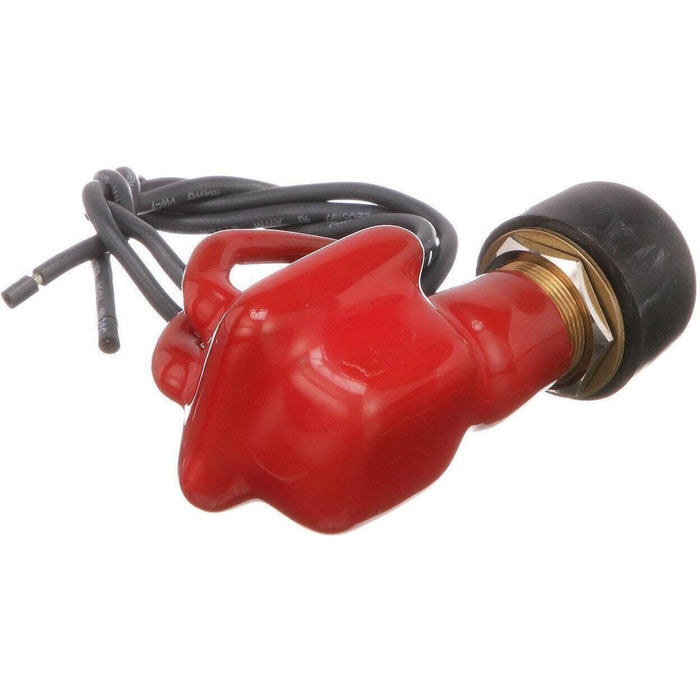 Seachoice 11761 2-Position Off/Momentarily On Push Button Switch, 6-36V, 18 Gauge Wire Leads