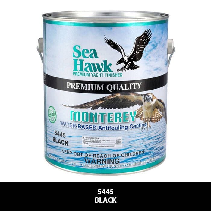 Seahawk Paint 5445QT Sea Hawk Monterey Black Qt