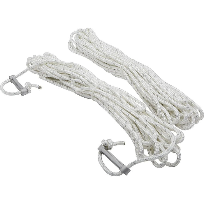 Seachoice DE3106S 79731 Mooring Whip 1 Pair Black, 8'