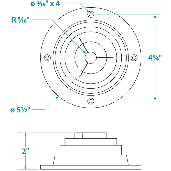 Seachoice 29251 Motorwell Boot
