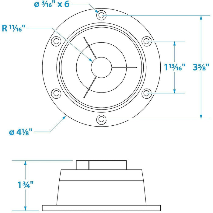 Seachoice 29301 Motorwell Boot